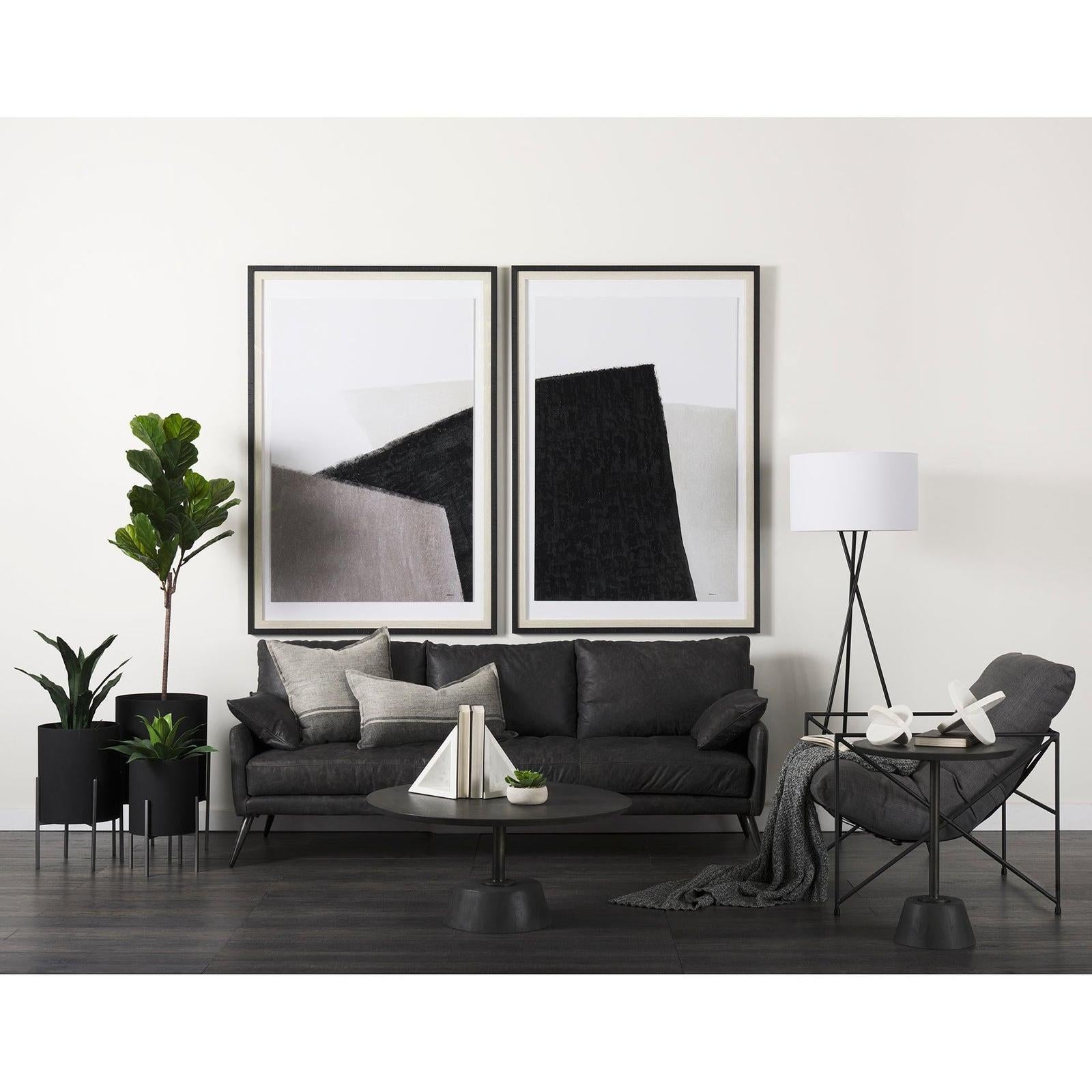Mercana Leonidas Metal Frame Accent Chair