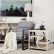 Mercana Guilia Metal Frame Sling Accent Chair Clearance