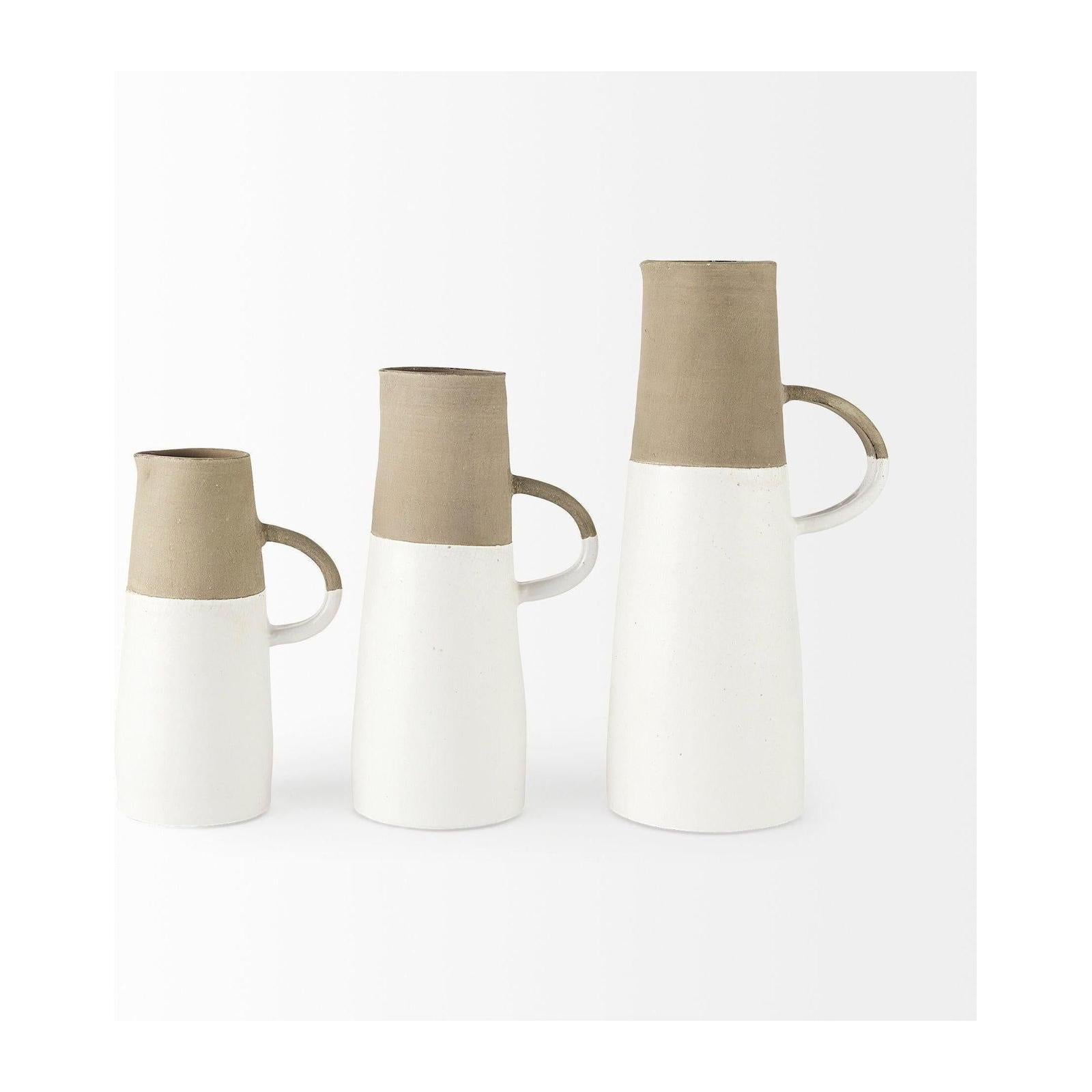 Mercana Garand Two-Toned Ceramic Jug