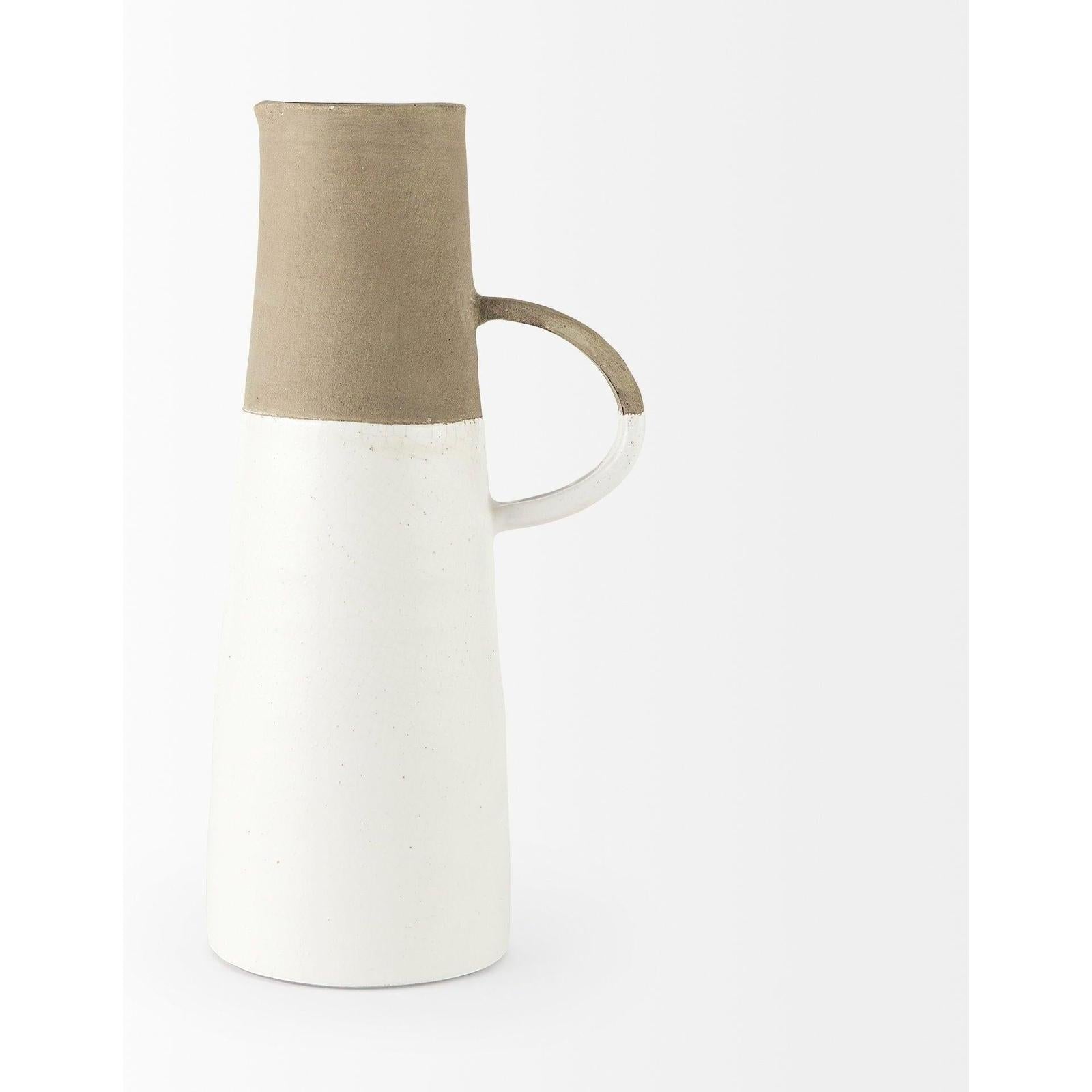 Mercana Garand Two-Toned Ceramic Jug