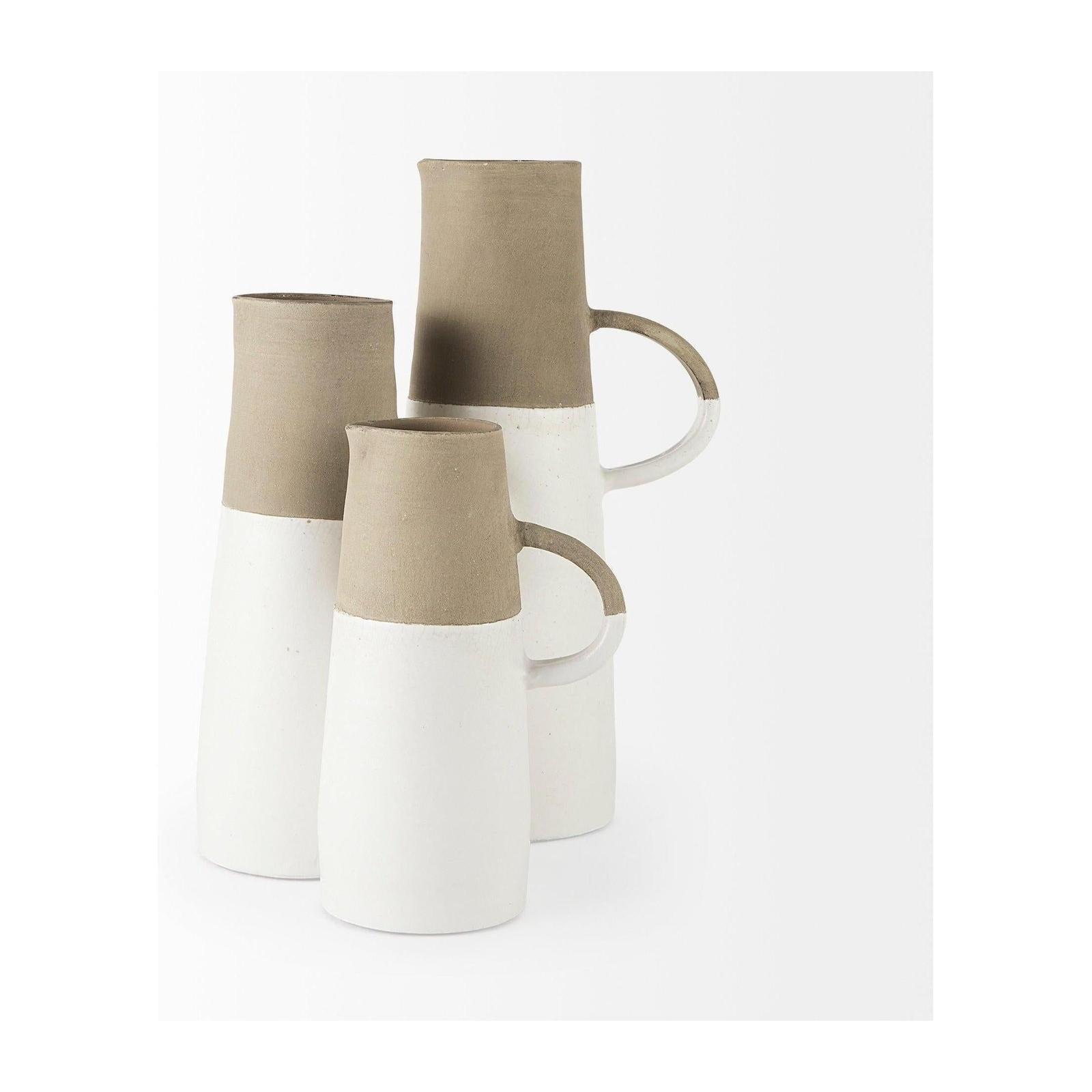 Mercana Garand Two-Toned Ceramic Jug