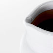 Mercana Harmon White w/ Charcoal Stripes Ceramic Jug