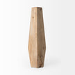Mercana Allen Natural Wooden Base Oval Vase