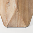 Mercana Allen Natural Wooden Base Oval Vase