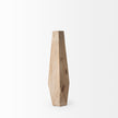 Mercana Allen Natural Wooden Base Oval Vase