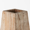 Mercana Allen Natural Wooden Base Oval Vase