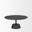 Mercana Maxwell Pedestal Base Round Coffee Table