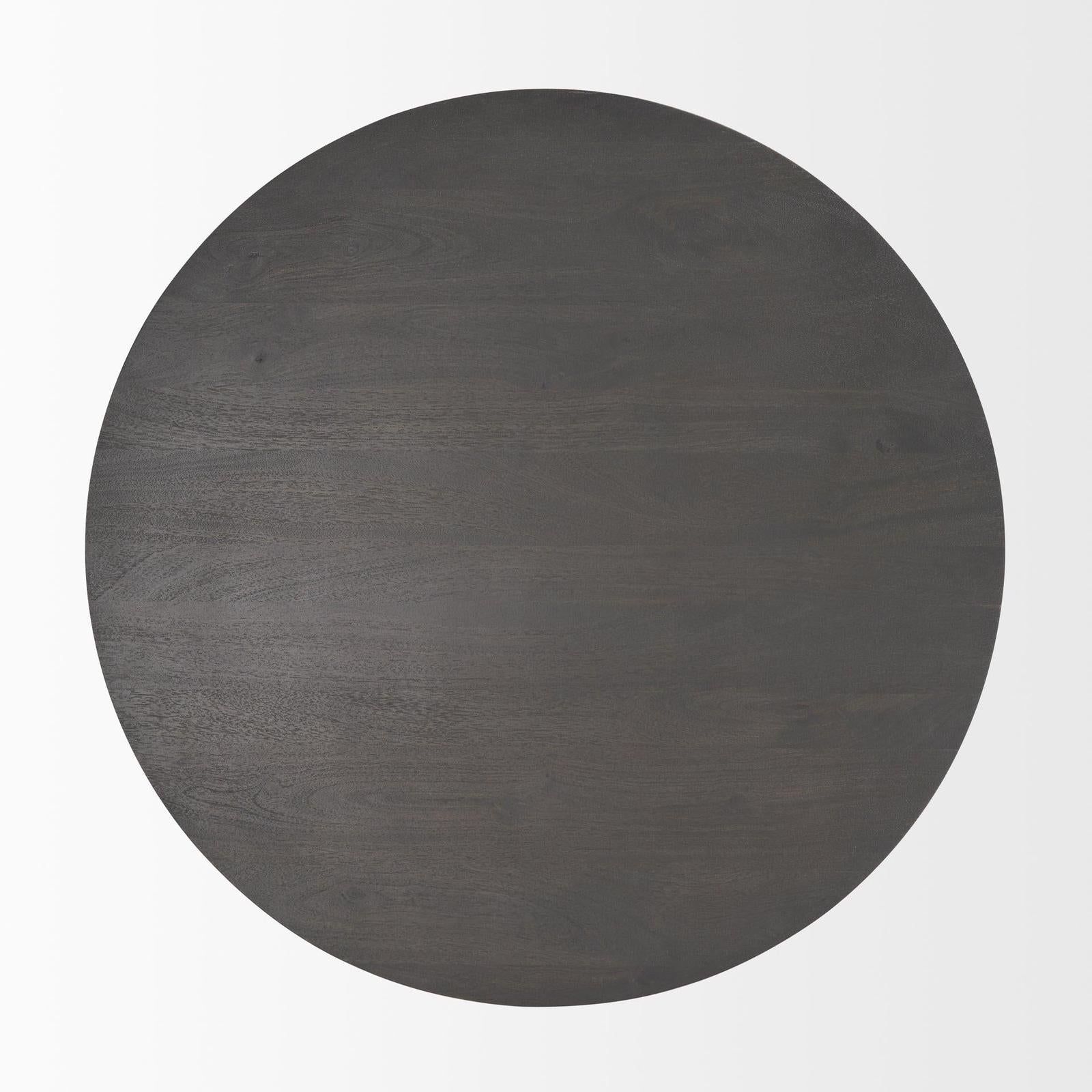 Mercana Maxwell Pedestal Base Round Coffee Table