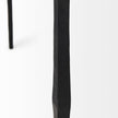 Mercana Timothy Ebony Black Iron Coffee Table