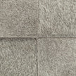 Mercana Zahavi Grey-toned Hair-on-hide Ottoman