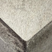 Mercana Zahavi Grey-toned Hair-on-hide Ottoman