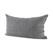 Mercana Ramone White and Black Fabric Decorative Pillow Cover Clearance