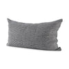 Mercana Ramone White and Black Fabric Decorative Pillow Cover Clearance