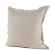 Mercana Mae Beige Fabric Decorative Pillow Cover