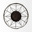 Mercana Petiole Gold Toned Metal Table Candle Holder Clearance