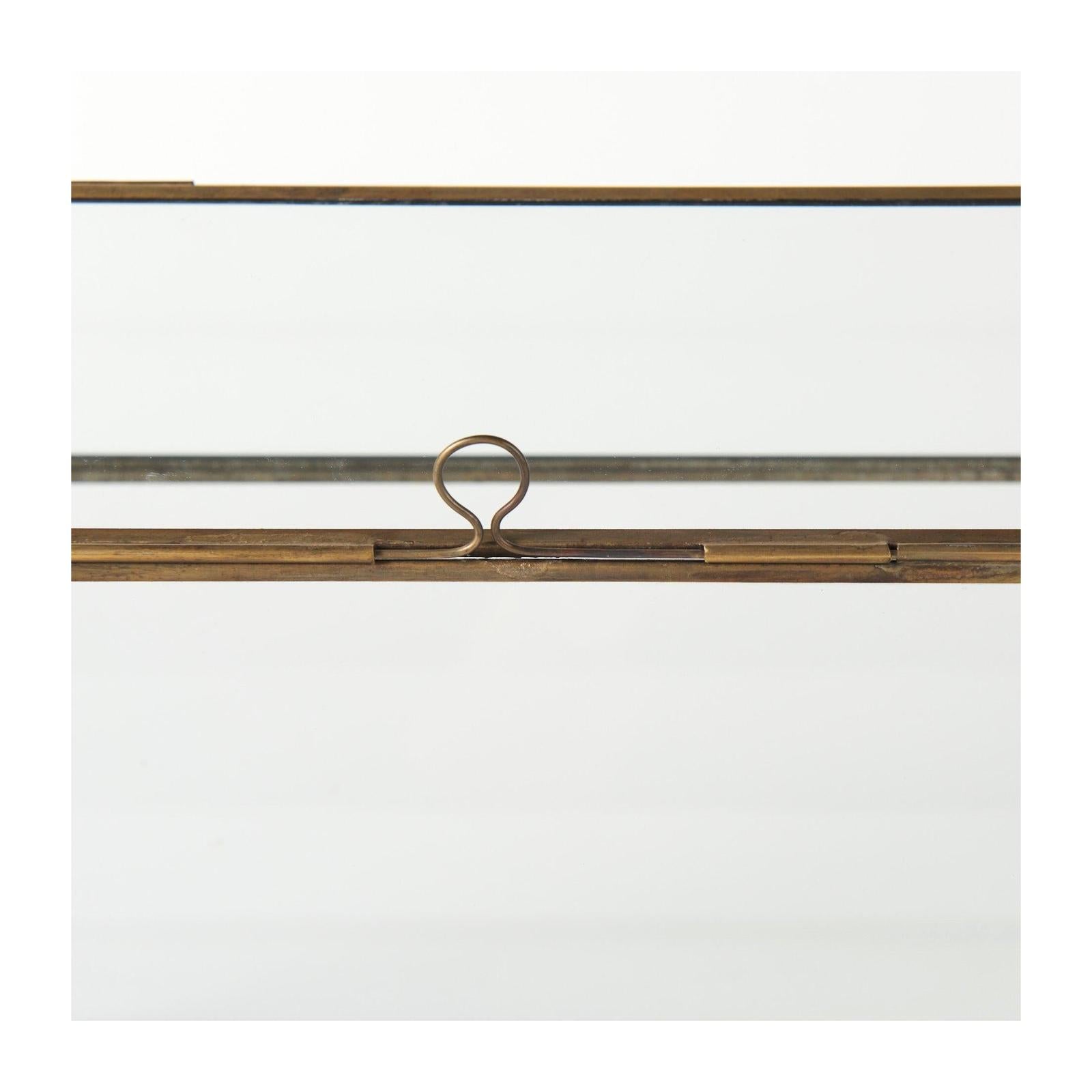 Mercana Hutt Gold Glass Terrarium Box