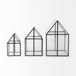 Mercana Sikes Hut Terrarium W/Glass Base