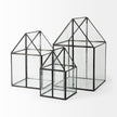 Mercana Sikes Hut Terrarium W/Glass Base
