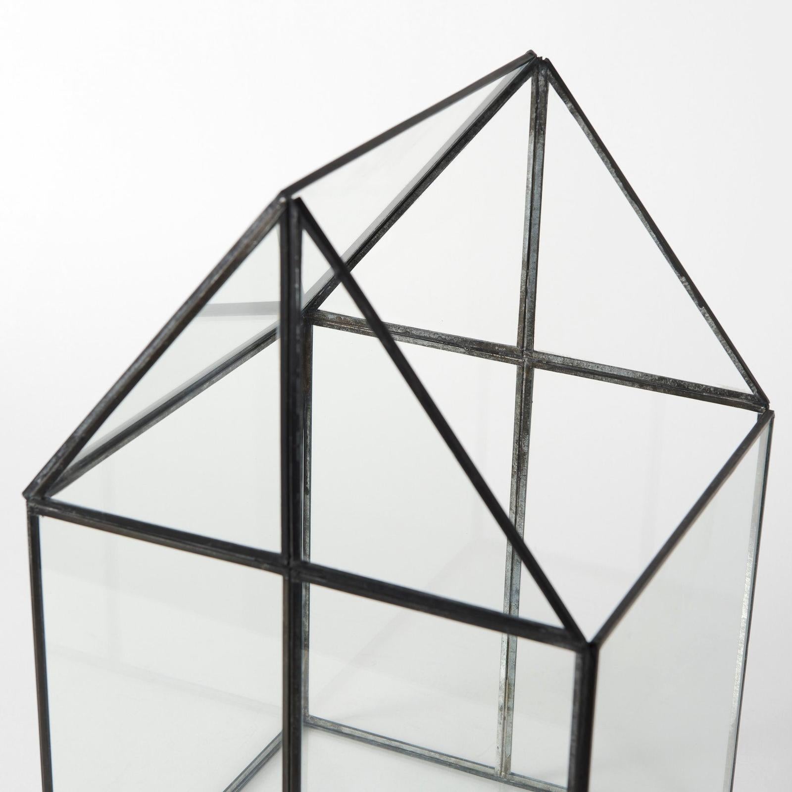 Mercana Sikes Hut Terrarium W/Glass Base
