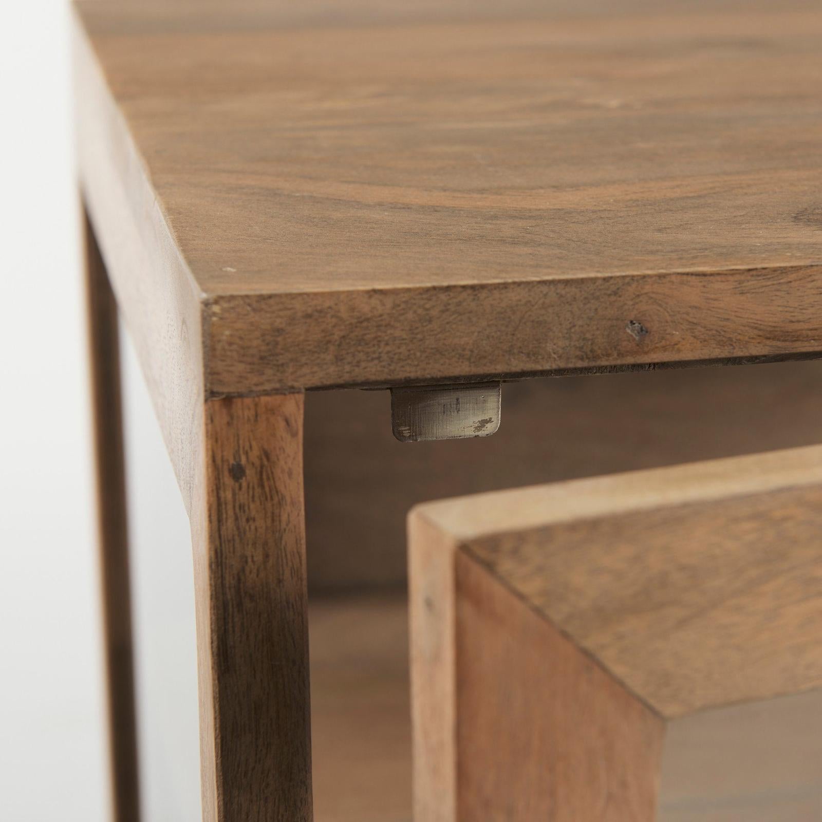Mercana Arelius Wood End/Side Table