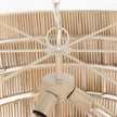 Mercana Marimba Natural Cane 6 Tier Chandelier