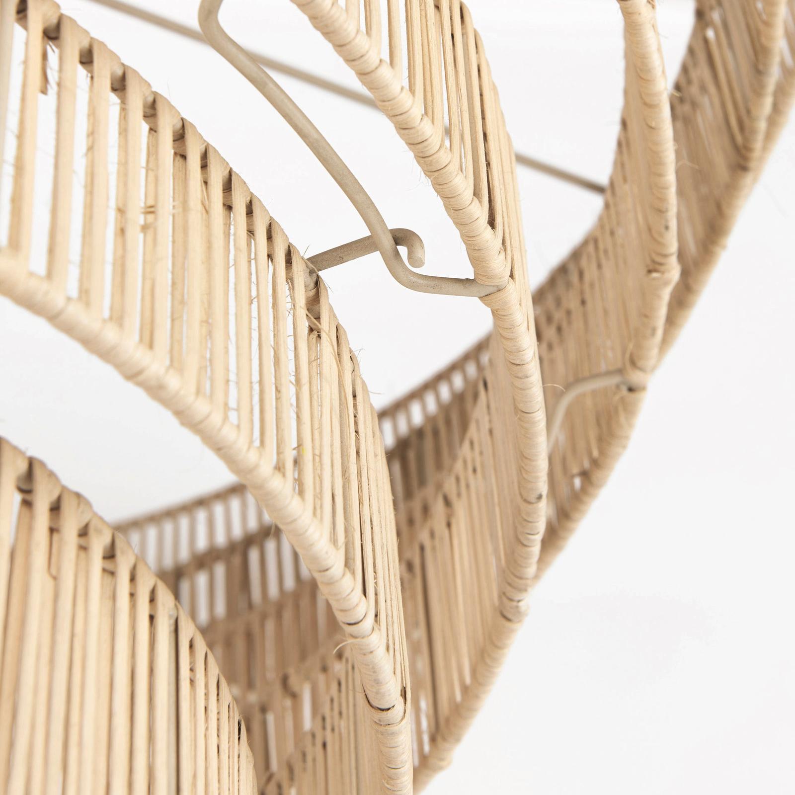 Mercana Marimba Natural Cane 6 Tier Chandelier
