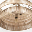 Mercana Marimba Natural Cane 6 Tier Chandelier