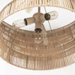 Mercana Marimba Natural Cane 6 Tier Chandelier