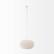 Mercana Theta White-Washed Beaded Chandelier