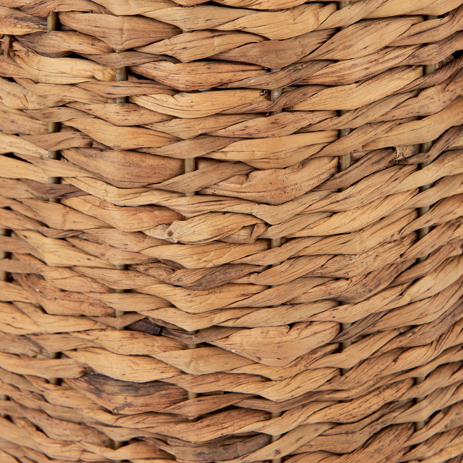 Mercana Campanile Brown Wicker Table Lamp