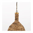 Mercana Campanile Brown Whicker Pendant Light Clearance