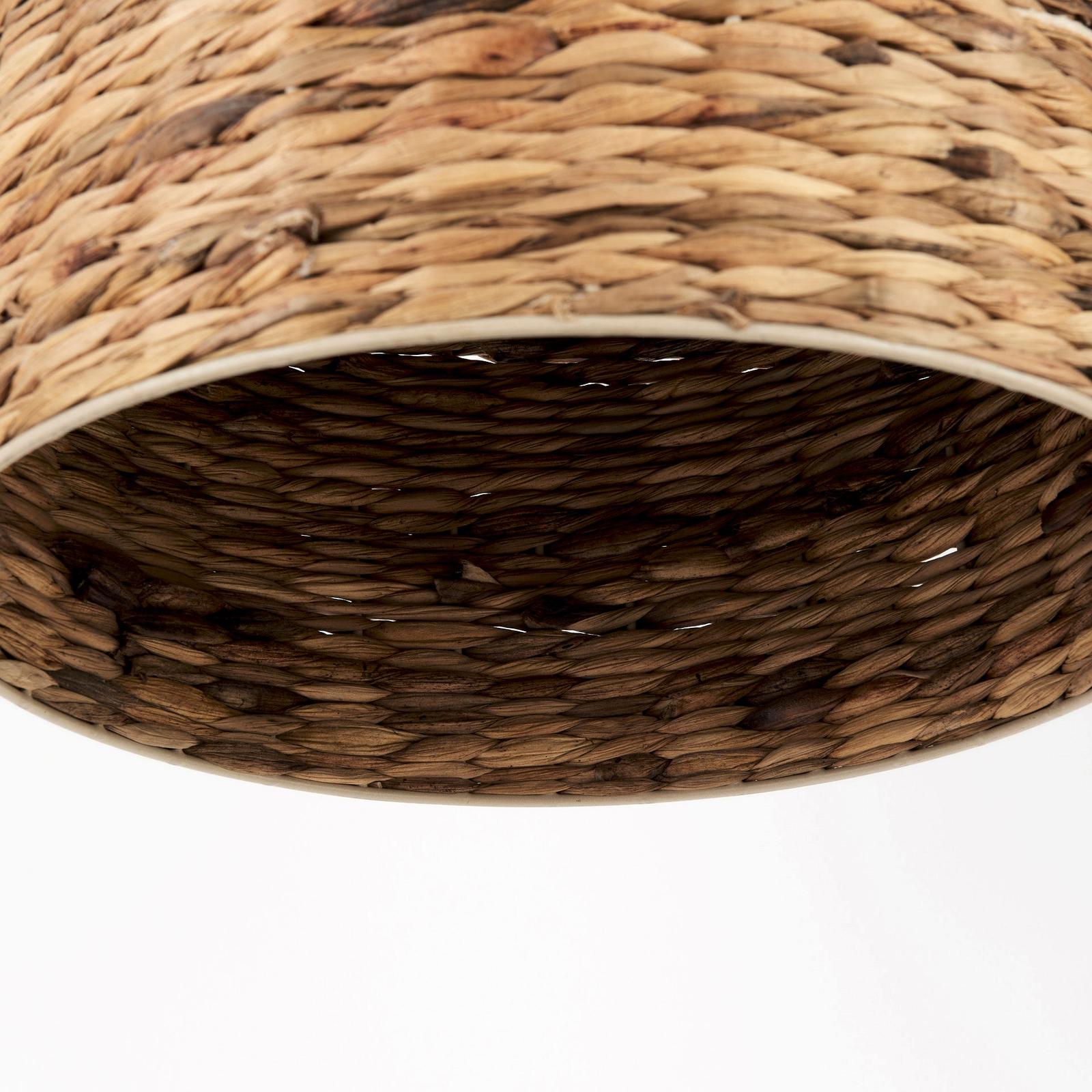Mercana Campanile Brown Whicker Pendant Light Clearance