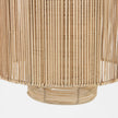 Mercana Aviario Natural Cane Cylindrical Pendant Light Clearance