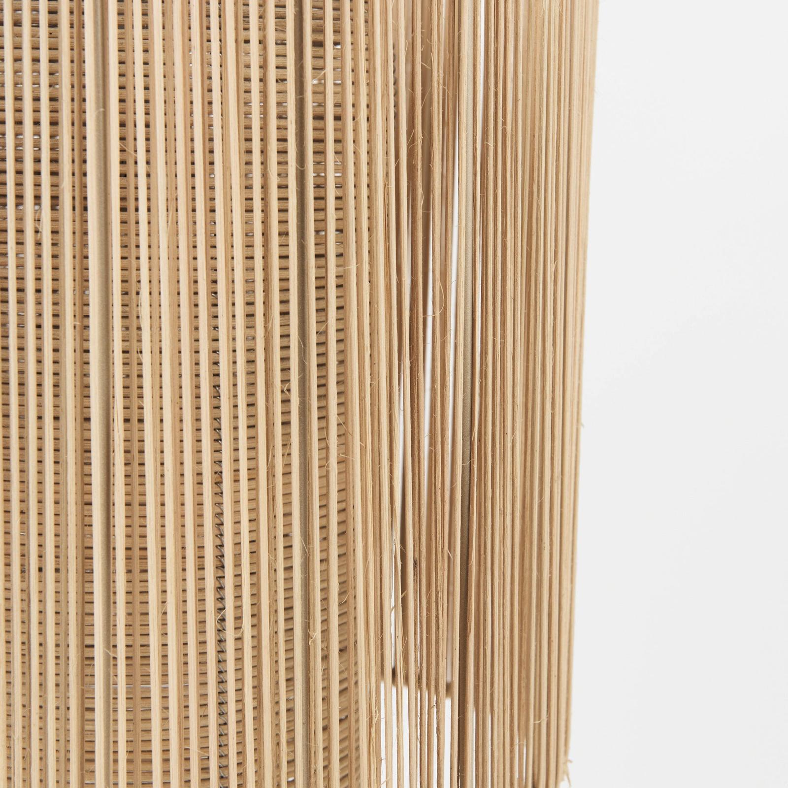 Mercana Aviario Natural Cane Cylindrical Pendant Light Clearance