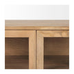 Mercana Arelius Glass Doors Accent Cabinet
