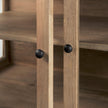 Mercana Arelius Glass Doors Accent Cabinet