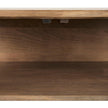 Mercana Arelius Glass Doors Accent Cabinet