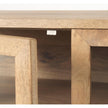 Mercana Arelius Black Metal Base w/ 4 Glass Cabinet Doors Sideboard