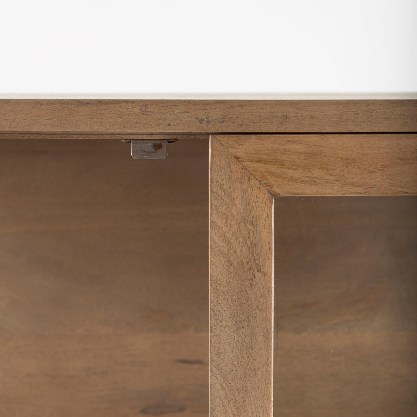 Mercana Arelius Wood Display Cabinet