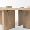 Mercana Aida 56 x 34 Rectangular Wood Coffee Table