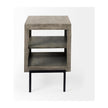 Mercana Arelius Wood End/Side Table
