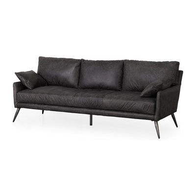 Mercana Cochrane Leather Three Seater Sofa