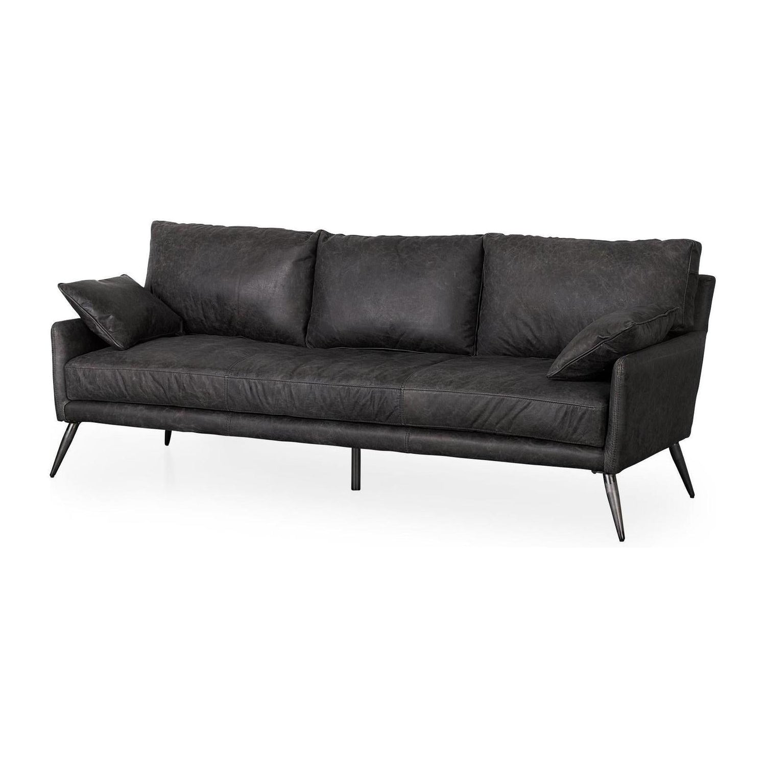 Mercana Cochrane Leather Three Seater Sofa