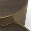 Mercana Eclipse Wood Top Nested Coffee Table