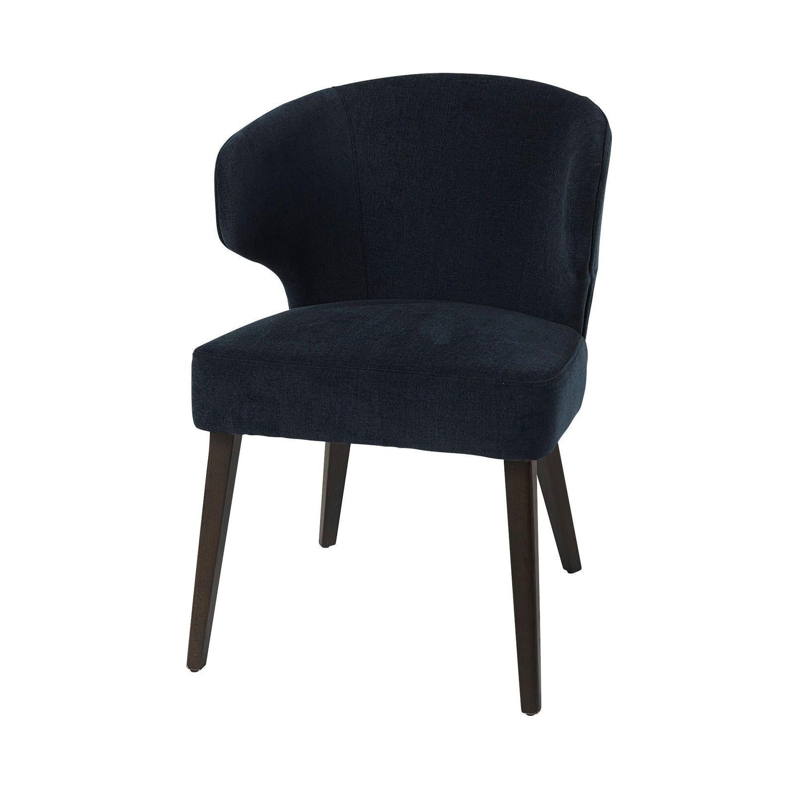 Mercana Niles Wooden Legs Wingback Dining Chair