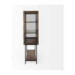 Mercana Arelius Wood Display Cabinet