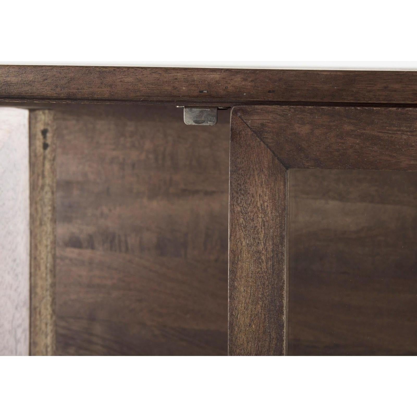 Mercana Arelius Wood Display Cabinet