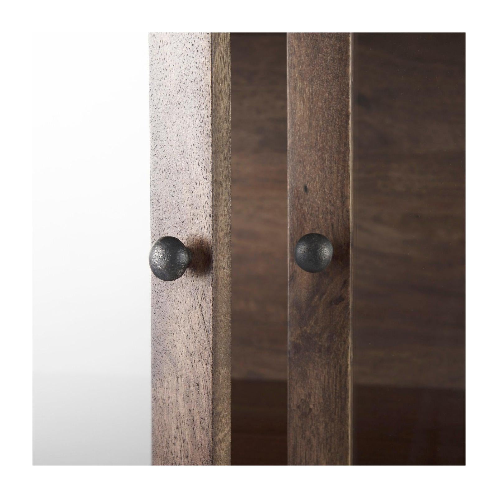 Mercana Arelius Wood Display Cabinet