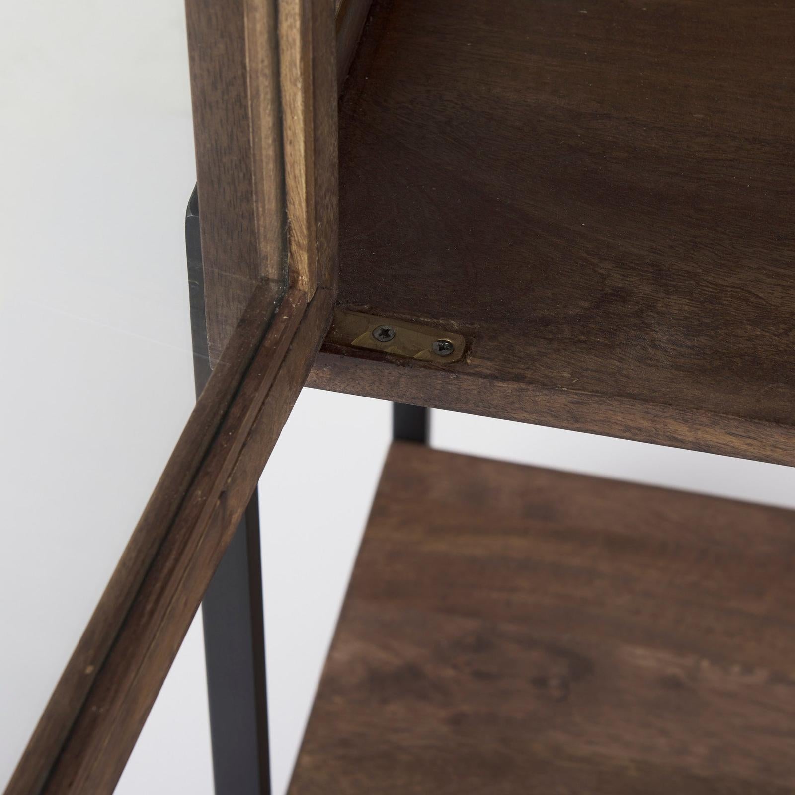 Mercana Arelius Wood Display Cabinet