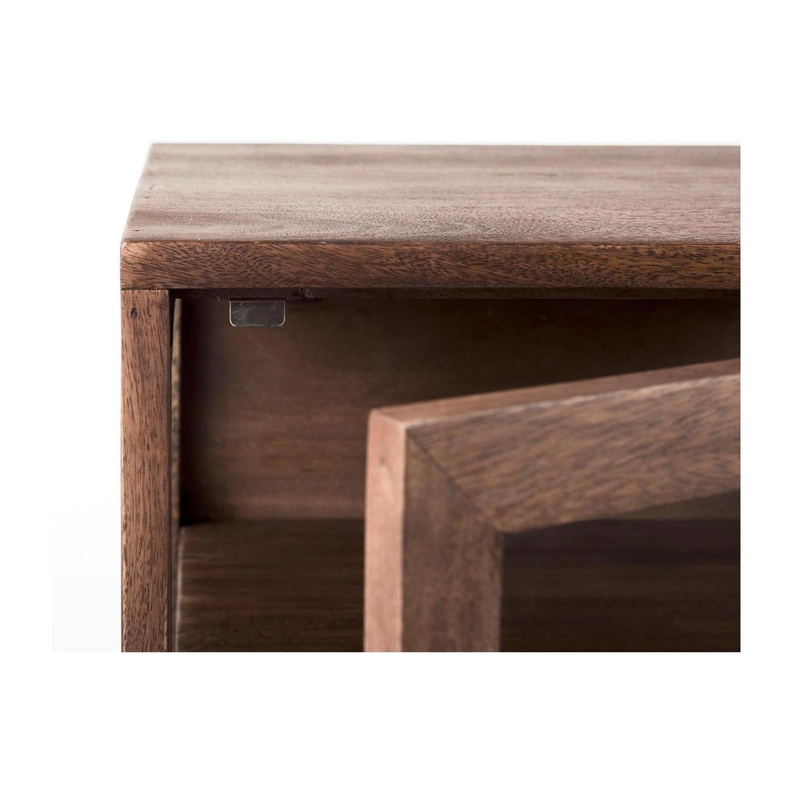 Mercana Arelius Wood End/Side Table